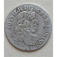 6 грошей, 1684 H.S., Фридрих Вильгельм I 1640 - 1688 гг