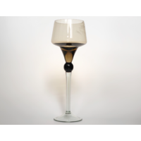 Бокал Григорий Паламар фужер подсвечник цветное стекло 27см