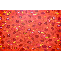 Ничего (красное) , акрил,  2007, Котов Олег