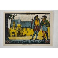 1921 год 50 пфеннигов  Германия