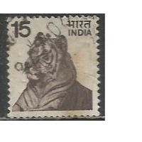 Индия. Тигр. 1974г. Mi#601.