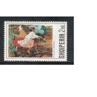 Албания-1972(Мих.1588)  **   ,   Велосипеды, Живопись