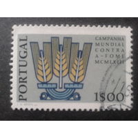 Португалия, 1963. Борьба с голодом, колосья