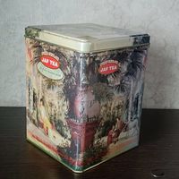 Жестяная баночка из-под чая ''JAF TEA''
