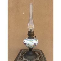 Очень красивая старинная керосиновая лампа, Европа, много лотов с рубля