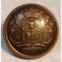 Пуговица Ливрейная. Герб дворянского рода  - Времевых.