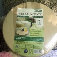 Поднос вращающийся плато тарелка дерево для закусок сыра фруктов