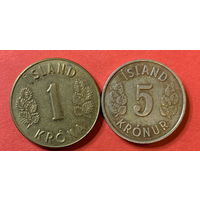 Исландия 2 монеты