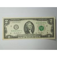 2 доллара США 2013 года . В . Нью-Йорк .