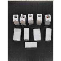 Переходник тлф 6Р4С гнездо-гнездо 10 штук