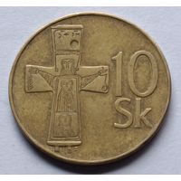 Словакия. 10 крон 1994 года.
