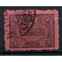 Османская Империя (Турция) - 1913г. - здание главпочтамта в Константинополе, 1 Pia - 1 марка - гашёная [Mi 37]. #4-W2-130-A-2