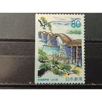 Япония, 2000. Мост Кинтай. Живопись